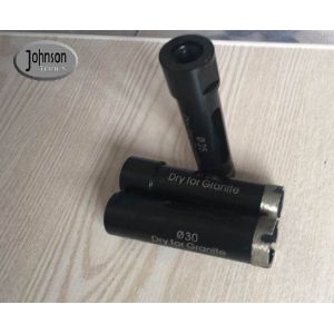 6mm,8mm,10mm-100mm Diamond Dry Core Drills Bits With Brazing Rods For Granite ,
