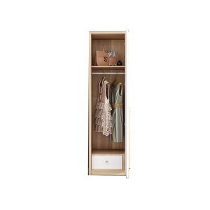 Environmental Protection Laminated Particle Board Cabinets Single Door Wardrobe