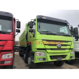 3 Axle 30cbm 45 Ton 8*4 12 Wheeler Dump Truck For 2 Passengers