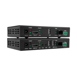 Effortlessly Transmit Video with Our Fiber Optic HDMI Extender 80mm X 60mm X