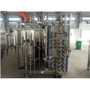 SUS 316 Pasteurization Equipment Big Capacity With Poor Fluidity