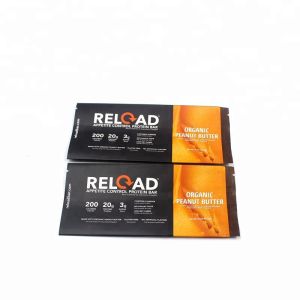 Custom Printing Peanut Pillow Side Gusseted Poly Bags