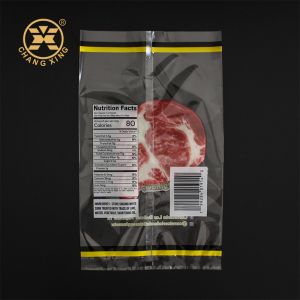Custom Transparent Food Packaging Vacuum Sealed Bag Factory Direct Supply for