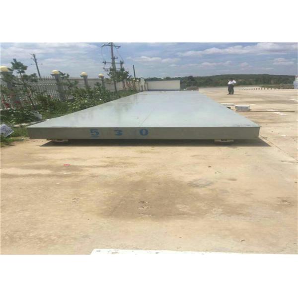 Anti Rust Painting Truck Weighbridge 8 - 12mm Smooth Plate Thickness