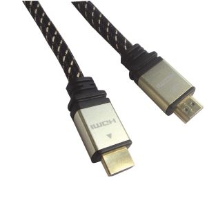 Cheap CABLE ,aluminium shell nylon mesh golden-plated offer OEM service and small order for sale