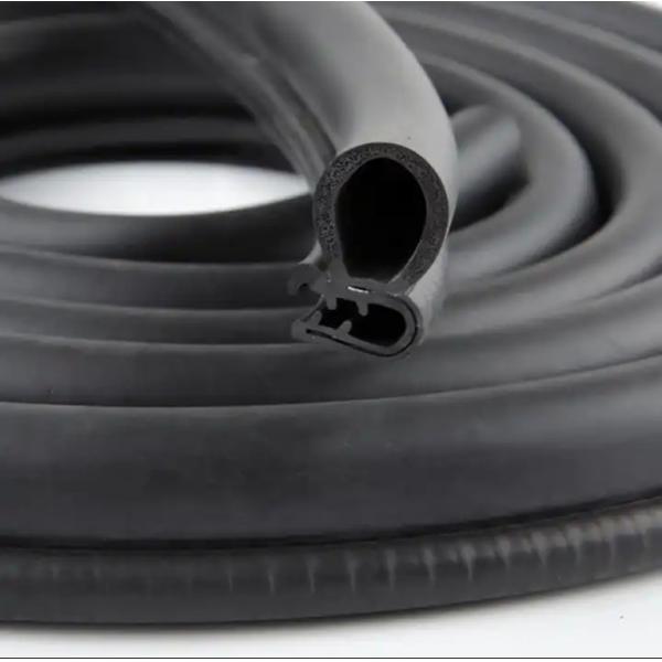 Customizable Hardness 65±5 EPDM Rubber Seal Strip for Car Door Windshield T/H/U