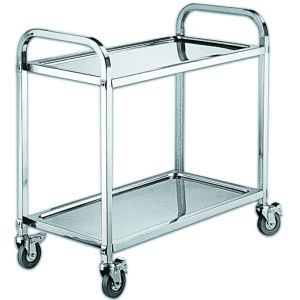Restaurant Mobile Bakery Rack Trolley With SS Hot Pot Cart Or Dining Cart