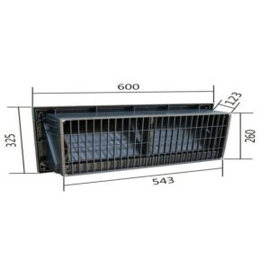 Air Inlet Chicken Broiler Laye Poultry Ventilation System