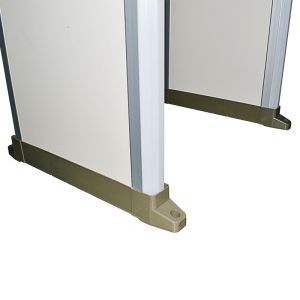 6.0" LCD Screen 8/10 zones Archway Metal Detector with fire-proof plate material