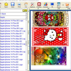 Polyvinyl Chloride Mobile Skin Cutter Customized Stickers Protector