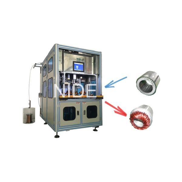 AC servo motor Automatic Simultaneous Stator Coil Winding Inserting Machine