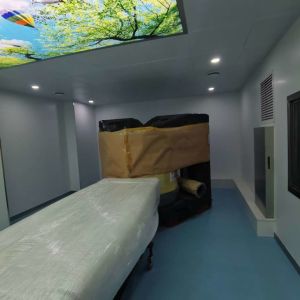 China Up To 100 DB Shielding Effectiveness Faraday Cage MRI RF Shielding Room Providing Electromagnetic Shielding For Medical Equipment on sale