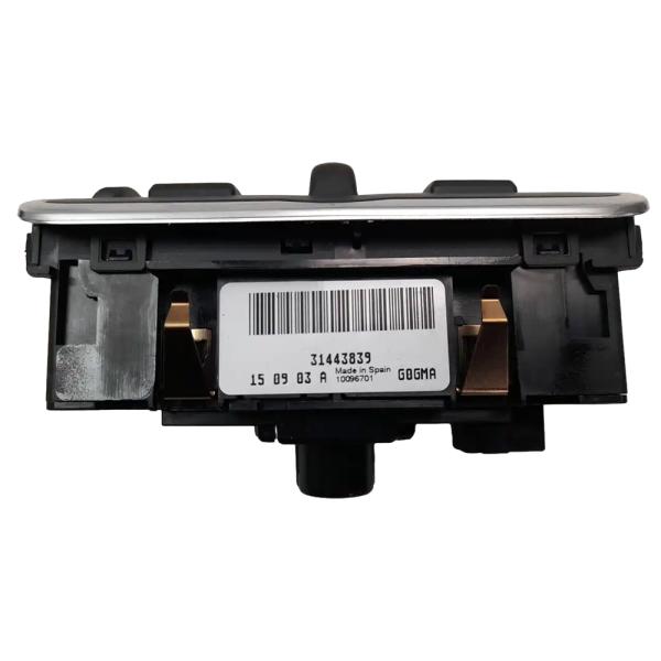 OEM Black Headlight Switch Module W Fog 31443839 Fits S60 V60
