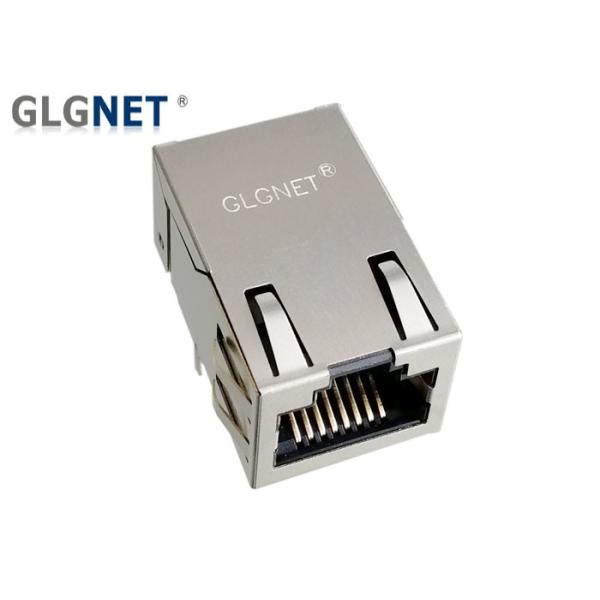 Quality Single Port PCB Poe RJ45 Jack Connector Tab Up 10/100 Base - T Magnetic RJ45 Type wholesale