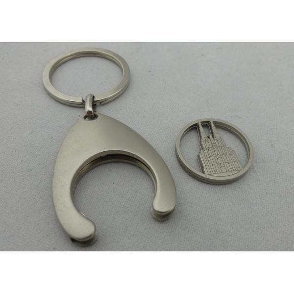 Custom Supper Market Iron, Brass, Zinc Alloy Coin Holder with Misty Nickel