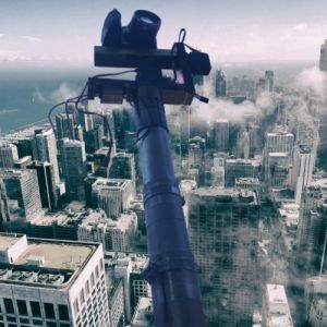 Tripod 7.5V Motor 30ft Football Endzone Camera System