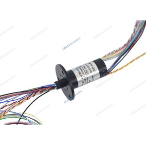 Miniature HD-SDI Signal Slip Ring Capsule with OD 16mm For Video Monitoring