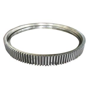 Ball Mill Alloy Steel CNC Machining customized Forging Large Ring Gear