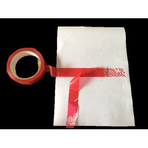 Anti Counterfeiting 50mm*50m Tamper Evident Seal Tape