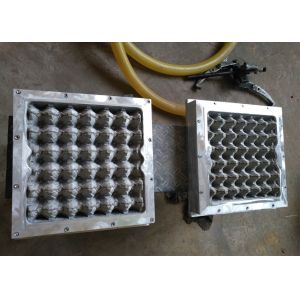 Semi Automatic Egg Tray Machine 3 Sets Forming Molds 1000 Pcs/h Capacity