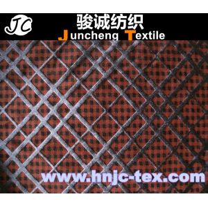 New burnout antistatic polyester fabric miro velvet non-invert fabric women