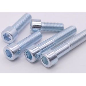M4m5m6m8m10m12 carbon steel hex socket head cap screw Grade 8.8 Din 912 zinc