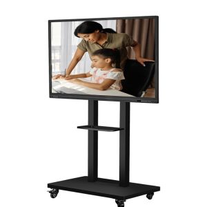 5ms Response Time 49 Inch Outdoor Touch Screen Kiosk Floor Standing Metal Case