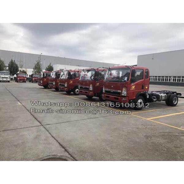 China sinotruk HOWO 4x2 Light truck side wall mini cargo truck with high-performance, sinotruk light truck