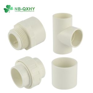 Samples US 3/Piece ASTM Sch40 Plastic PVC Pressure Pipe Fitting for Plumbing