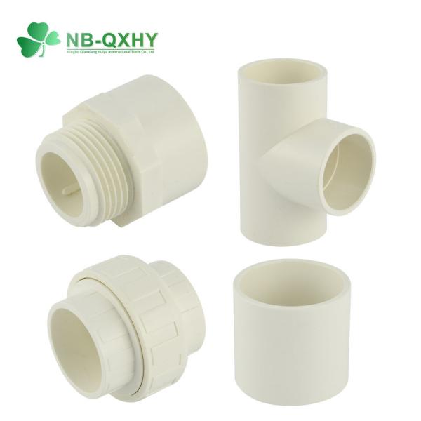 ASTM Sch40 PVC UPVC Pipe Fitting Plastic Pipe Joint Fitting for Water Supply