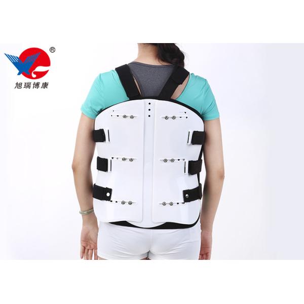 Flannel Adjustable Medical Orthosis , Lumbar Orthosis Back Brace Provide Stable Support