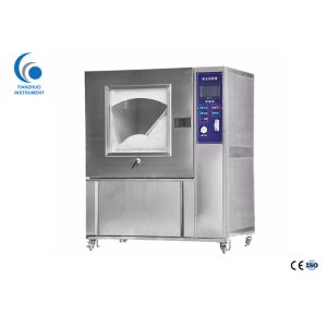 Moveable Dust Test Chamber / Dust Testing Equipment 800L Reasonable Structure