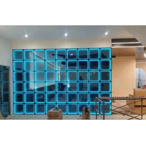 50 C Working Lifetime 300000 Hours Hologram 3D LED Dance Floor for Night Club