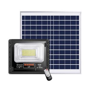 300W Aluminum Alloy Solar Flood Lights Battery Replaceable High Bright LED