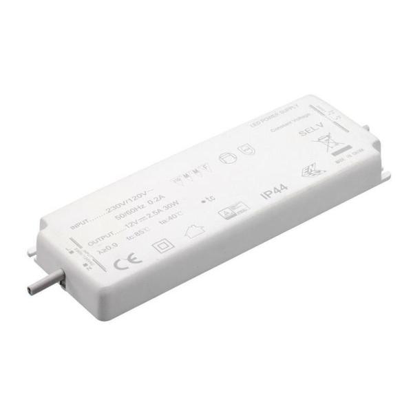 Quality IP44 Certified 30W Max C/V Ultra Thin 12V 1.5A LED Power Supply 24V, 36V LED Driver Transformer wholesale