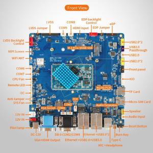 Cheap ITX-3399 Intelligent Industrial Computer Mainboard 8Ω·6W dual-channel audio amplifier output for sale