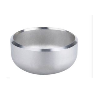 ASME B16.9 Butt Welded cap pipe Seamless Stainless Steel Cap For Pipe Fitting