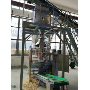 Building Sand Vertical Form Fill Seal Machine , Vertical Packing Sealing Machine