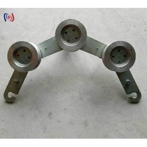 Hook Type Grounding Block 60-75mm Aluminum Alloy Steel SHL750D