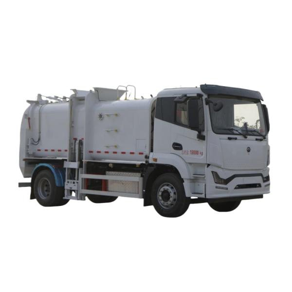 Quality 18 Ton Self Loading Waste Vehicle Handles All Types of Waste with Ease and Pure Electric Power wholesale