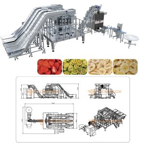 32 Head Nuts Mixing Combination Weigher Stainless Steel 304 CE Approved