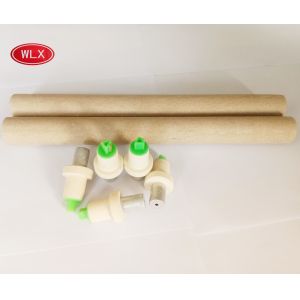 Expendable Thermocouple tips for measuring temperature of molten metal