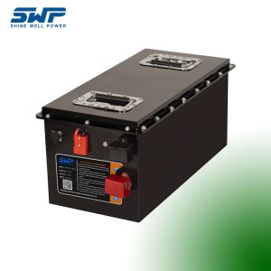 Cheap 48V120Ah Powerful Motorhome battery Pack use LiFePO4 battery cells with long cycles and high safe 200A discharge current for sale