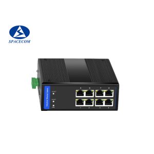 Cheap 5V Fast Ethernet Media Converter , Industrial Gigabit Poe Switch 8x10/100/1000Base T for sale