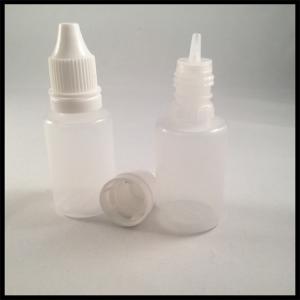 China Child Proof Plastic Dropper Bottles 20ml , LDPE Empty Eye Dropper Bottles on sale