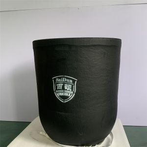 Durable Copper Smelting Crucible , Black Round Melting Metal Crucible