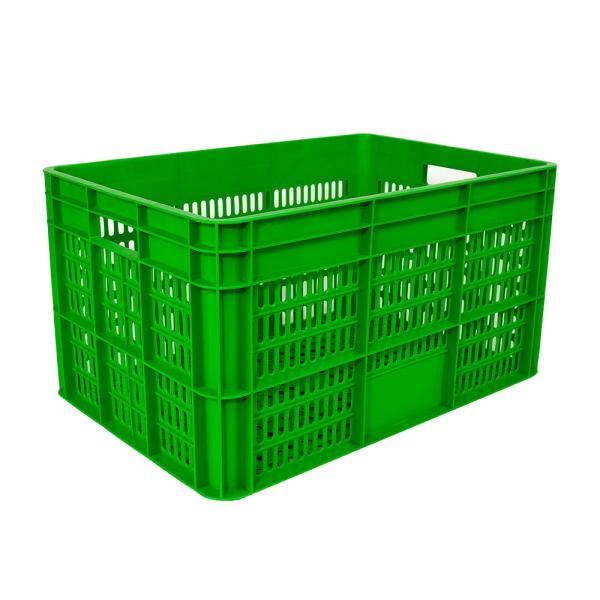 Quality Kid-Friendly Plastic Crate Box with Handle Customized Volume Free Samples wholesale