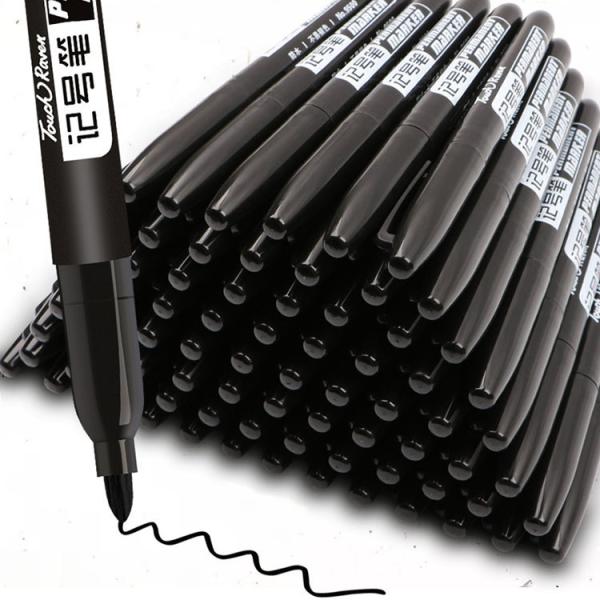 Paper Writing Medium Gel-Ink Permanent Marker Pen with Fast Drying Ink and