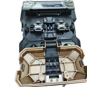 Advanced FTTH 7s Welding Splicing Machine Fiber Fusion Splicer with 80W Maximum