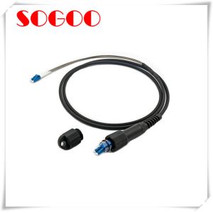 PDLC Outdoor Tactical Armored Fibre Optic Cable CPRI FC / SC FTTA Waterproof